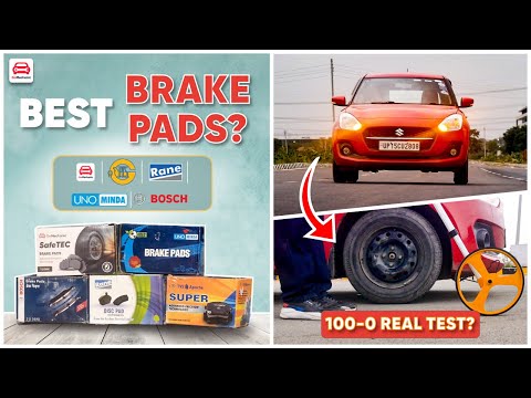 The Best Brake Pads In India? | Best Selling Brake Pads Comparison | 0-100 Extreme Brake Test