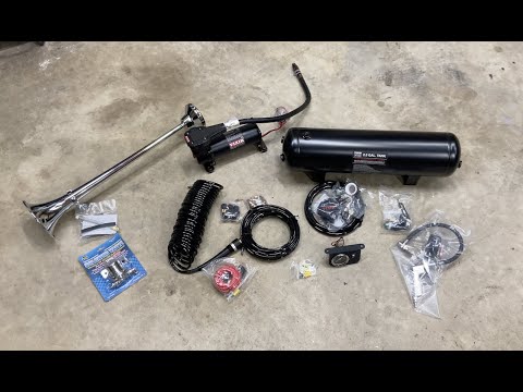 Ford F450, VIAIR Onboard Air System Install