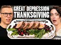 Great Depression Thanksgiving Dinner