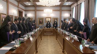 Գերագույն հոգեւոր խորհրդի ժողովը քննարկել է Հայաստանի անվտանգության հարցը