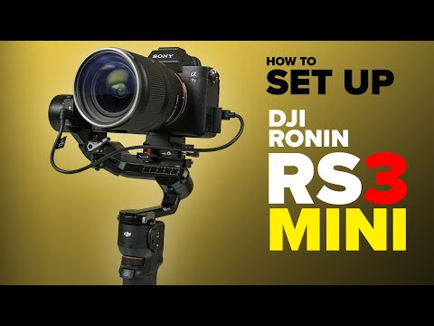 Set up + balance DJI RS3 MINI Gimbal, tutorial + Vertical mode