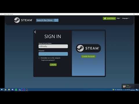 Steam Redesign - Sign In Page