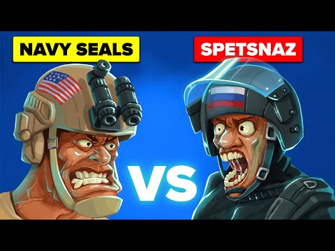 US Navy SEALS vs Russian Spetsnaz - Special Forces Comparison