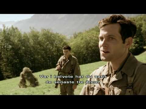 Band Of Brothers scene - Joseph Liebgott and German soldier(Swedish Subtitles)