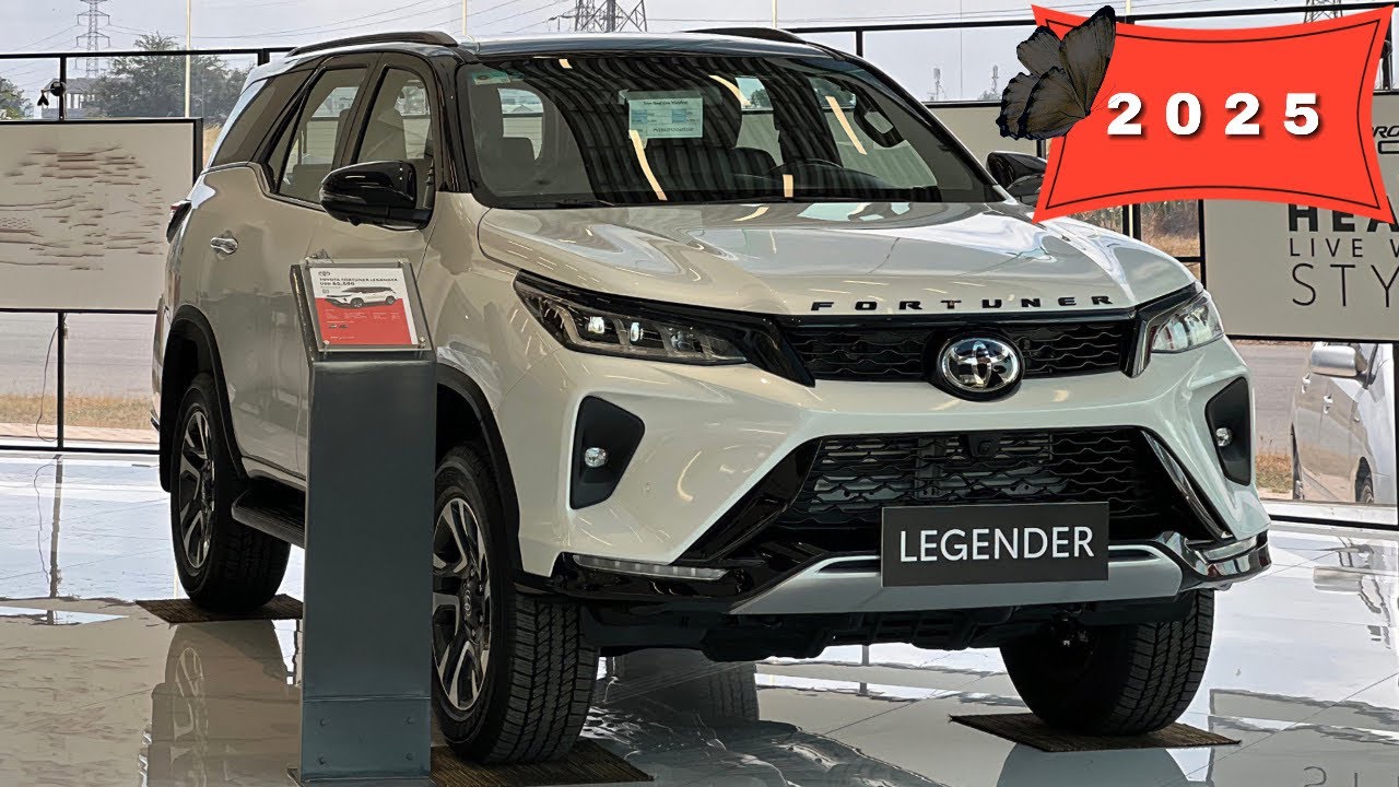 2025 Toyota Fortuner LEGENDER SUV: 5 Cool Features! | White Color