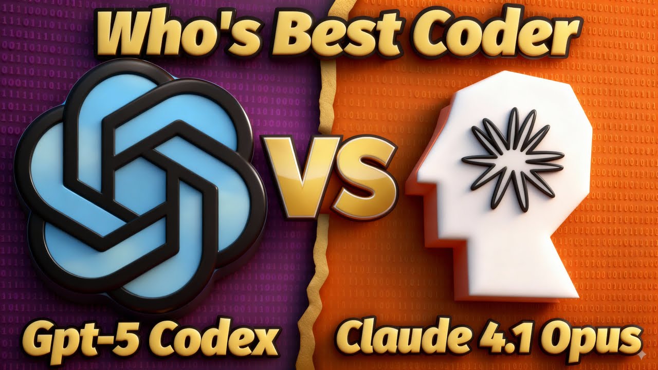 Ultimate Battle! Gpt-5 Codex vs Claude 4.1 Opus Who's Best Coder