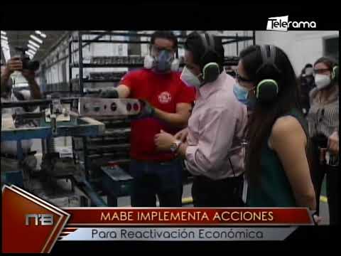 Mabe implementa acciones para reactivación económica