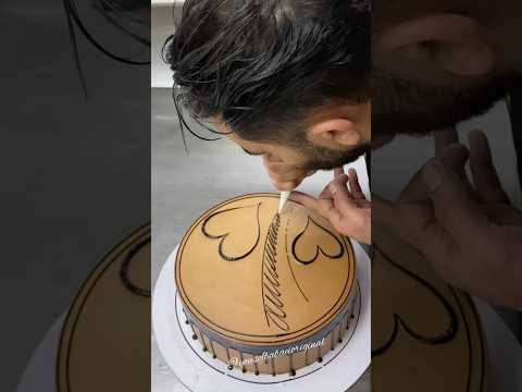 Modern cream cake training clip and other styles please support thanks#cake #cakedecorating #cakes