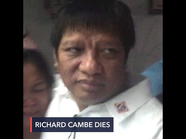 Richard Cambe, convicted in Revilla plunder case, dies in Bilibid
