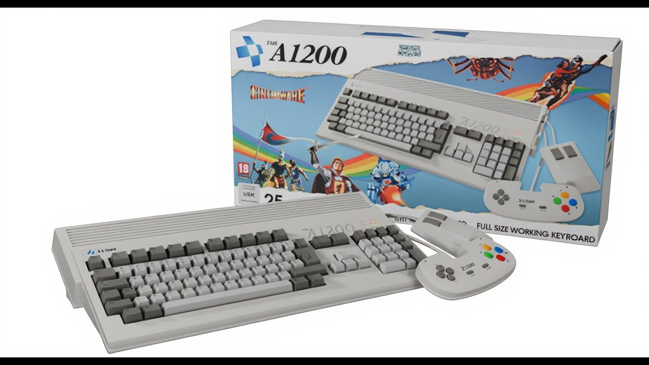 Retrogames Ltd's THEA1200 Announcement. The re-imagined Amiga 1200!