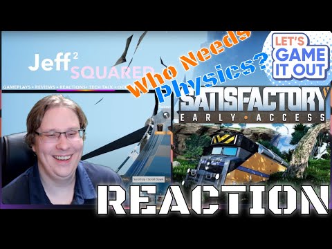 ⭐"Satisfactory Enthusiast" REACTS: I Built a Railway Through a Mountain and Into Hell︱(LGIO)