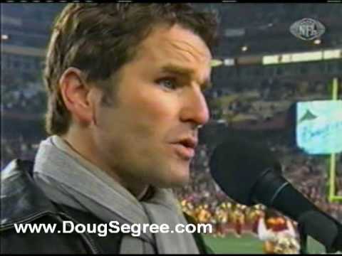 Doug Segree - National Anthem Live at Fedex Field