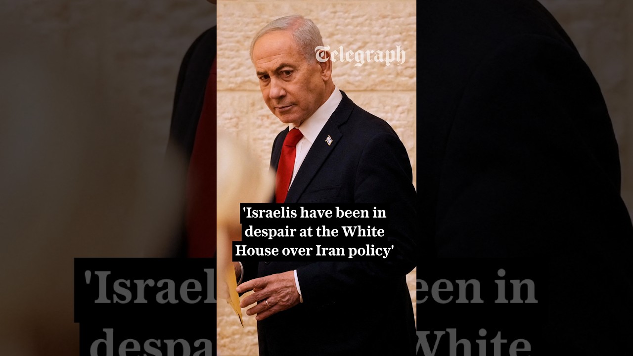 Video: Telegraph analyst says Israelis despaired at White House Iran policy since March