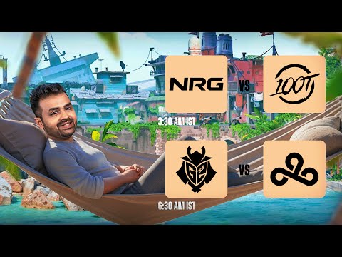 NRG vs 100T  | G2 vs C9 | VCT NA- Kickoff Day 10 #VctWatchParty