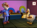 Goosey Goosey Gander | 3D English Nursery Rhyme for Children | Periwinkle | Rhyme #45