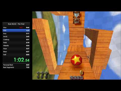 Kula World / Roll Away - The Final - Speedrun -7:32