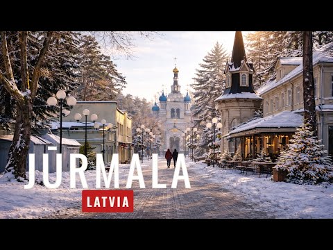 Is This Really Latvia? ❄️ Winter Feels Like Another World | Jūrmala 4K Walk