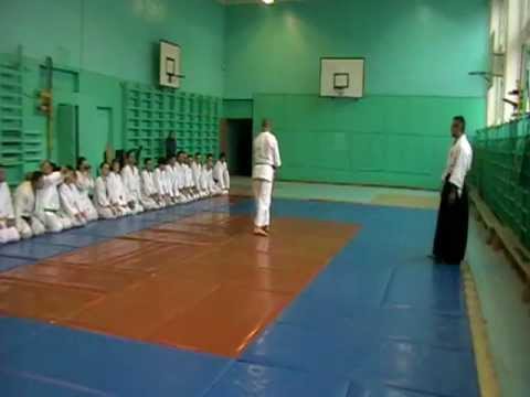 Aikido Seminar in Ekaterinburg city.Ukemi-1.2009