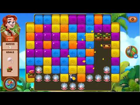 Lost Island Blast Adventure Level 457 - No Boosters