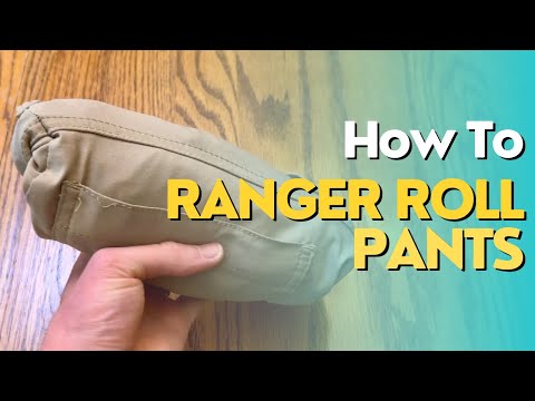 How to Ranger Roll Pants