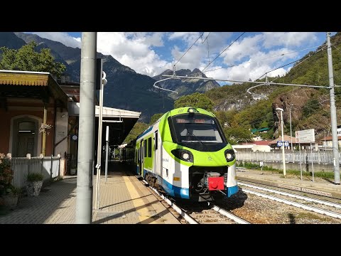 Trenord R11 Chiavenna - Colico Donizetti ETR 104 (Pop)
