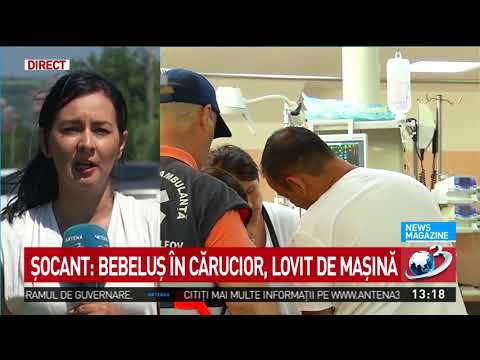 Caz șocant în Constanța! Un bebeluș aflat în cărucior, lovit de un șofer beat