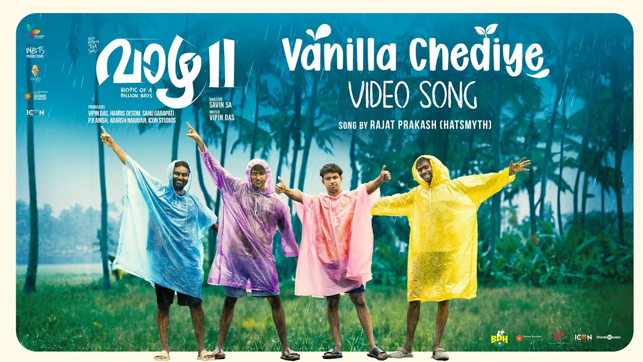 Vanilla Chediye - Video Song | Vaazha 2 | Rajat Prakash | Vipin Das | Savin Sa | Hashir