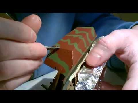 Marder I camo paint with liquid mask part 1