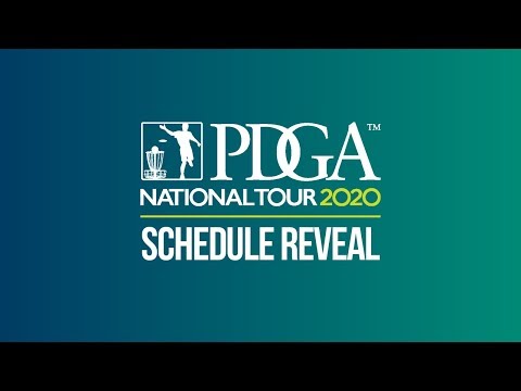 2020 PDGA National Tour: Schedule Reveal