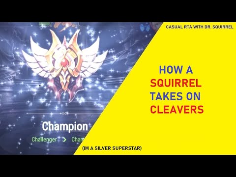 How A Squirrel Deals with Cleavers [Casual RTA with Dr. Squirrel]