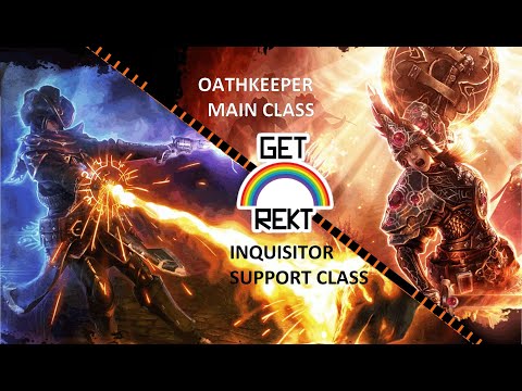 [HC] Grim Dawn Speedleveling - Paladin, fire Vire's Might & Eye of Reckoning - part 1 Normal/Elite