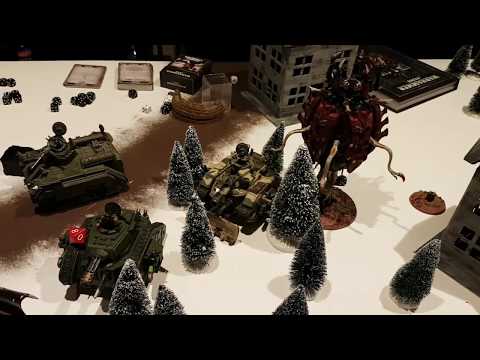 Tyranids Vs Imperial Guard 2k Points Battle Report 8 Ed.