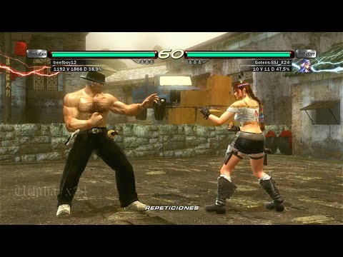 17 Julia Chan vs Heihachi Mishima - Tekken 6 ( Uchiha x24 ) Gameplay PS3
