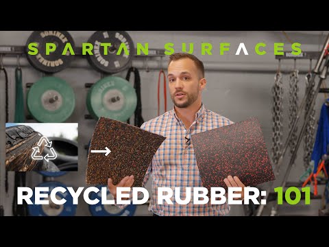 Learn all about Recycled Rubber. Flooring University: Recycled Rubber 101