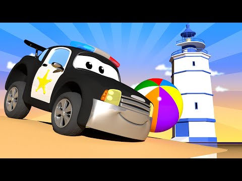 Auto Patrola u Auto Gradu 🚓 🚒  Ljetni Specijal - Nedjeljni Sladoled -  Crtani sa kamionima za djecu