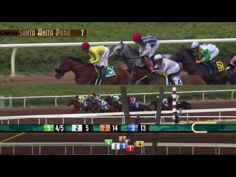 Triple Bend Stakes (Gr. I) won by Cal-bred, Masochistic - Saturday, June 27 2015 HD