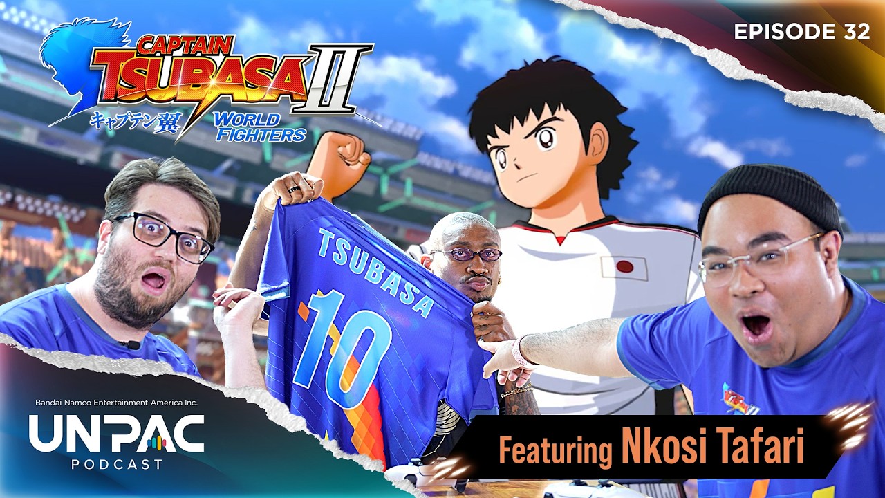 Playing Captain Tsubasa 2 with LAFC Defender Nkosi Tafari