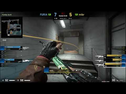 Pov TACO (29/18) CS GO DEMO - TRAIN - MIBR 12 VS 16 FURIA (DreamHack Masters Spring 20/05/2020)