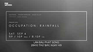 Occupation: Rainfall - Premiere Saturday September