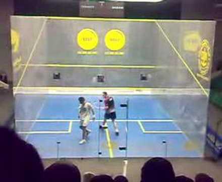 Ramy Ashour and David Palmer Qatar Classic Final