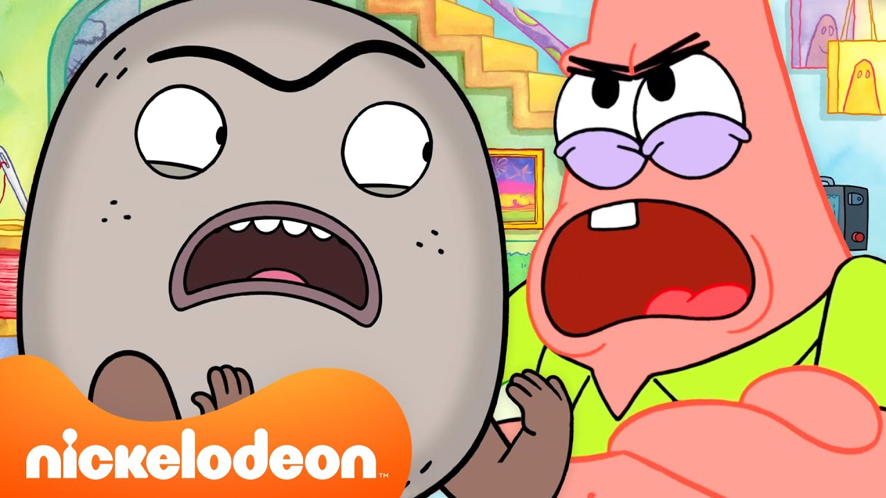 60 menit pertengkaran: “Acara Patrick Star” & “Gunting Batu Kertas” 💥 | Nickelodeon Bahasa