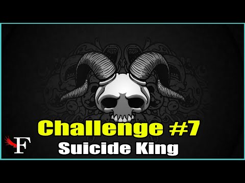 CHALLENGE #7 - SUICIDE KING - THE BINDING OF ISAAC AFTERBIRTH PLUS - #120 PTBR