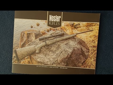 Vintage CATALOG REVIEW: Nosler RIFLES 2014 Catalog