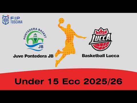 U15 Eccellenza: BNV Basket Pontedera JB Vs Basketball Lucca  1^Rit. 2025/26