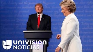 Donald Trump adelanta en las encuestas a Hillary Clinton por un punto porcentual