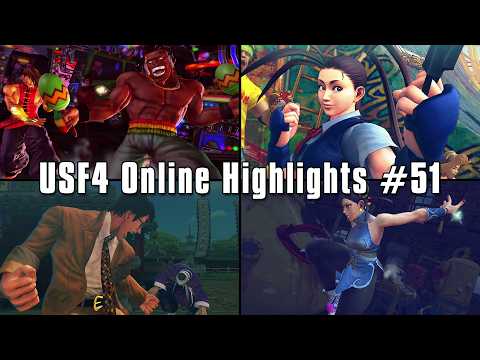 USF4 Online Highlights #51 (featuring BaggyBurrito55, VbD-OneFrame, Pouchy XXVI and more)