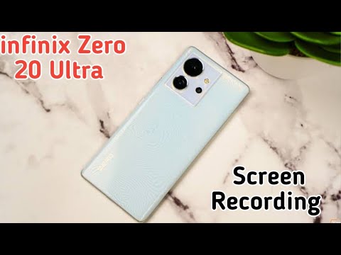 Screen Record In Infinix Zero 20 Ultra, How To Screen Recording In Infinix Zero 20