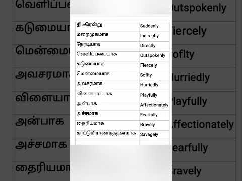 English vocabularies with Tamil meaning #spokenenglishintamil #vocabulary #englishtotamil #teacher