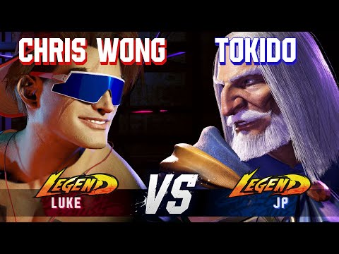 SF6 ▰ CHRIS WONG (Luke) vs TOKIDO (JP) ▰ High Level Gameplay