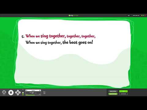 'Together' from Out of the Ark Music. For music class prctice only.